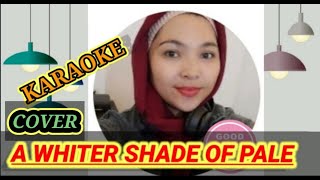 A WHITER SHADE OF PALE  PROCOL HARUM  KARAOKE COVER  KARAOKE LIVE DI HP [upl. by Vudimir]