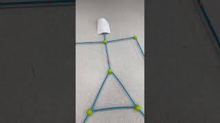 DIY 3D Multi Segment Coupled Pendulum Model of the Human Body with Mass Points [upl. by Liagabba]