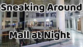 Exploring Shopping Center at Night  Urbex Scotland [upl. by Justin]