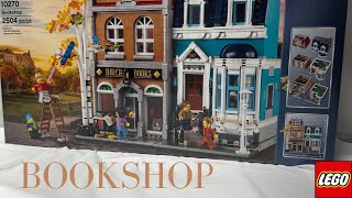 Lego Creator Bookshop  Set 10270 [upl. by Negaem920]