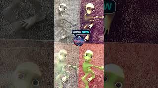 Aliens join dame tu cosita beat dance trending [upl. by Monaco]