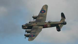 🇬🇧BBMF Lancaster Bomber RAF Waddington 031024 [upl. by Cheston233]