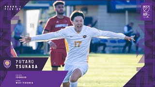 Orlando City SC Selects Yutaro Tsukada in the 2024 MLS SuperDraft [upl. by Myrtia281]