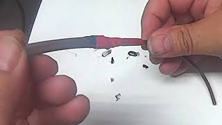 Making waterproof three way splices in RV DC wiring [upl. by Aicala]