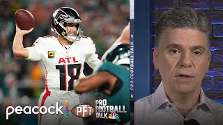 What Atlanta Falcons did right vs Philadelphia Eagles on MNF  Pro Football Talk  NFL on NBC [upl. by Ttsepmet]