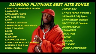 DIAMOND PLATNUMZ HITS SONGS Prt 1 [upl. by Luht]