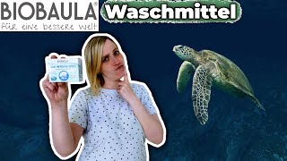 Biobaula Waschmittel Tabs im Test Wirklich so nachhaltig [upl. by Aihseya]