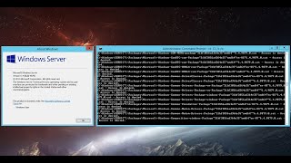 Destroying Windows Server 2016 Build 9879 [upl. by Erme]