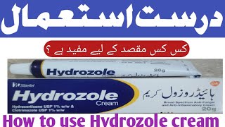 Hydrozole creamHydrozole cream used for in UrduHydrozole for babyfaceHydrozole cream istemal [upl. by Myrtie]