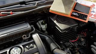 VW Golf MK5  Air Filter Replacement [upl. by Barnett]