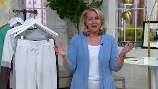 Barefoot Dreams Malibu Collection Luxe Lounge Shoreline Pant on QVC [upl. by Pia]