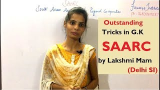 Outstanding Trick to remember 8 Nations of the SAARC [upl. by Christine]