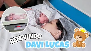 VLOG DO DIA DO NASCIMENTO DO NOSSO BEBÊ  PARTO CESÁREA NO PARTICULAR [upl. by Shult59]