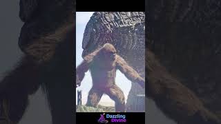 Supermassive Godzilla scares Kong kingkong godzilla monsterverse [upl. by End]