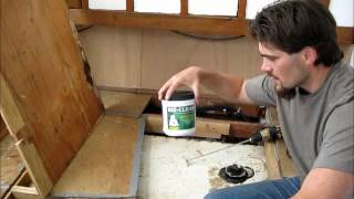 Removing Septic Tank Sludge From An RV Waste Tank [upl. by Gnilyarg341]