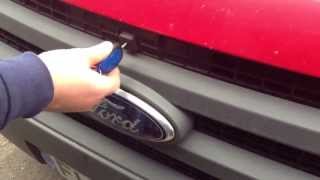 How to open a Ford Transit Bonnet [upl. by Caria]