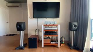 KEF LS50 with Sugden A21SE Sig After 50 hrs speakers runin [upl. by Holleran]