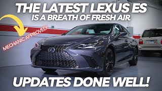 The Latest Lexus ES Is a Breath Of Fresh Air  An Update Done Well [upl. by Martell]