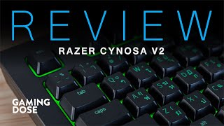 รีวิว Razer Cynosa V2 คีย์บอร์ดเกมมิ่งปุ่มยาง ไฟ RGB มาพร้อมปุ่ม Media Key  GamingDose Review [upl. by Anselmo578]