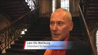 Lars Ole Wallburg bleibt Intendant für Schauspielhaus Hannover [upl. by Maillil]