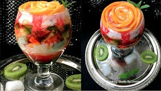 ফালুদা রেস্টুরেন্টের স্বাদে  Faluda Recipe Bangla  How To Make Faluda  Bangladeshi Faluda [upl. by Anomas307]