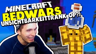 UNSICHTBARKEITSTRANK ÜBERTRIEBEN STARK ✪ Minecraft Bedwars Woche Tag 93 mit Smurf [upl. by Malas]