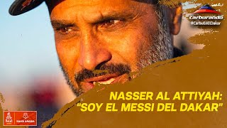 Mano a mano con Nasser Al Attiyah quotSoy como el Messi del Dakarquot [upl. by Mauretta]