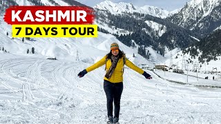 Kashmir Tour Complete Guide  Kashmir Tourist Places  Kashmir Vlog  Kashmir [upl. by Jeffie]