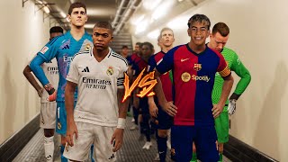 FC BARCELONA 2025 vs REAL MADRID 2025  El Clásico del futuro [upl. by Fanestil575]