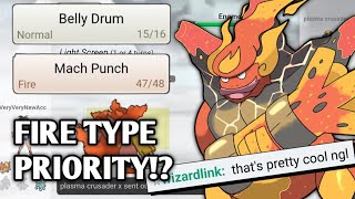 FIRE TYPE MACH PUNCH  BELLY DRUM MAGMORTAR IS BUSTED IN REVELATIONMONS [upl. by Niriam]