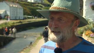 Boscastle Busker reaches £20000 for Cornwall Hospice Care [upl. by Ferdie]