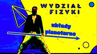 Fizyka I mechanika ćwiczenia wykładowe nr 10 quotUkłady planetarnequot [upl. by Vivia]