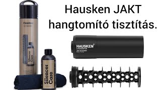 Hausken Jakt 156 hangtompító tisztítása [upl. by Aerdnaeel923]