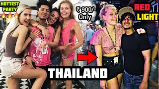 THAILAND HOTTEST PARTY Rs 900 WALKING STREET RED LIGHT PUB CRAWL CLUBS HOSTEL  PHUKET  HINDI [upl. by Edvard]