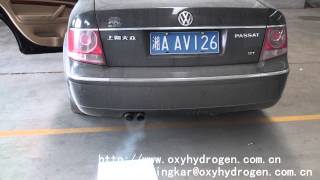 engine carbon clean by oxyhydrogen generator [upl. by Cannon]