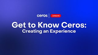 Get to Know Ceros Creating an Experience [upl. by Peih]