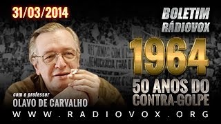 OLAVO DE CARVALHO  1964 50 ANOS DO CONTRAGOLPE [upl. by Iover]