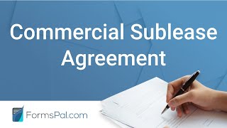 Commercial Sublease Rental Agreement  GUIDE [upl. by Prebo312]