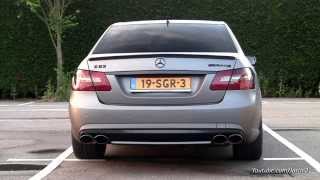 MercedesBenz E63 AMG w iPE Exhaust  LOUD Sounds [upl. by Joli]