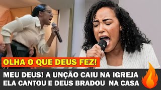 Sulamita Alves Cantou Medley Maranata e Deus derramou a unção na igreja Foi forte [upl. by Louie]