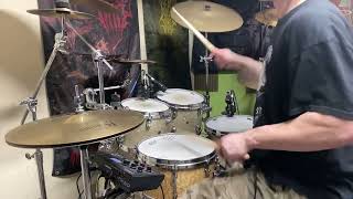 “Hung By Intestines”  Cinerary  Drum Cover [upl. by Chemarin825]