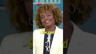 Karine JeanPierre SNAPS After Peter Doocy’s Legendary Question [upl. by Trub]