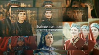 most used scene of halime x hafsa x aslihan x gokce 🔥❤️‍🔥👑💖 [upl. by Gloriane]