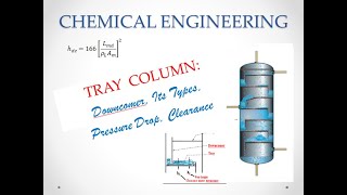 Tray Tower  Downcomer Its types Pressure drop Clearance under Downcomer [upl. by Kaufmann]