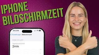 iPhone Bildschirmzeit verringern regulieren [upl. by Anais]