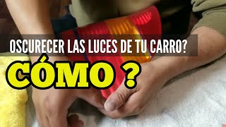 CÓMO OSCURECER LAS LUCES DE TU CARRO FÁCILMENTE  JBLtv [upl. by Aidualc]