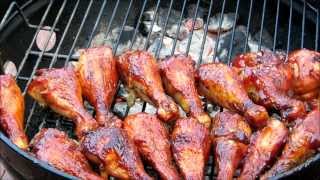 How to make BBQ Chicken  Easy Basic BBQ Grilled Chicken [upl. by Aninaj]