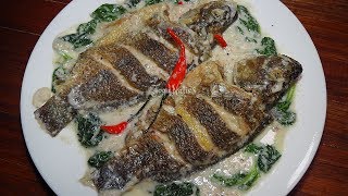 GINATAANG TILAPIA  THE BEST QUICK AND EASY TO FOLLOW  FOODNATICS [upl. by Odnomor]