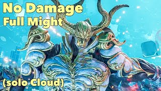 Odin No Damage Full Might Solo Cloud FF7 Rebirth [upl. by Binny]