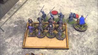 SAGA Battle Report 19  AngloDanish vs AngloSaxon [upl. by Lovato61]